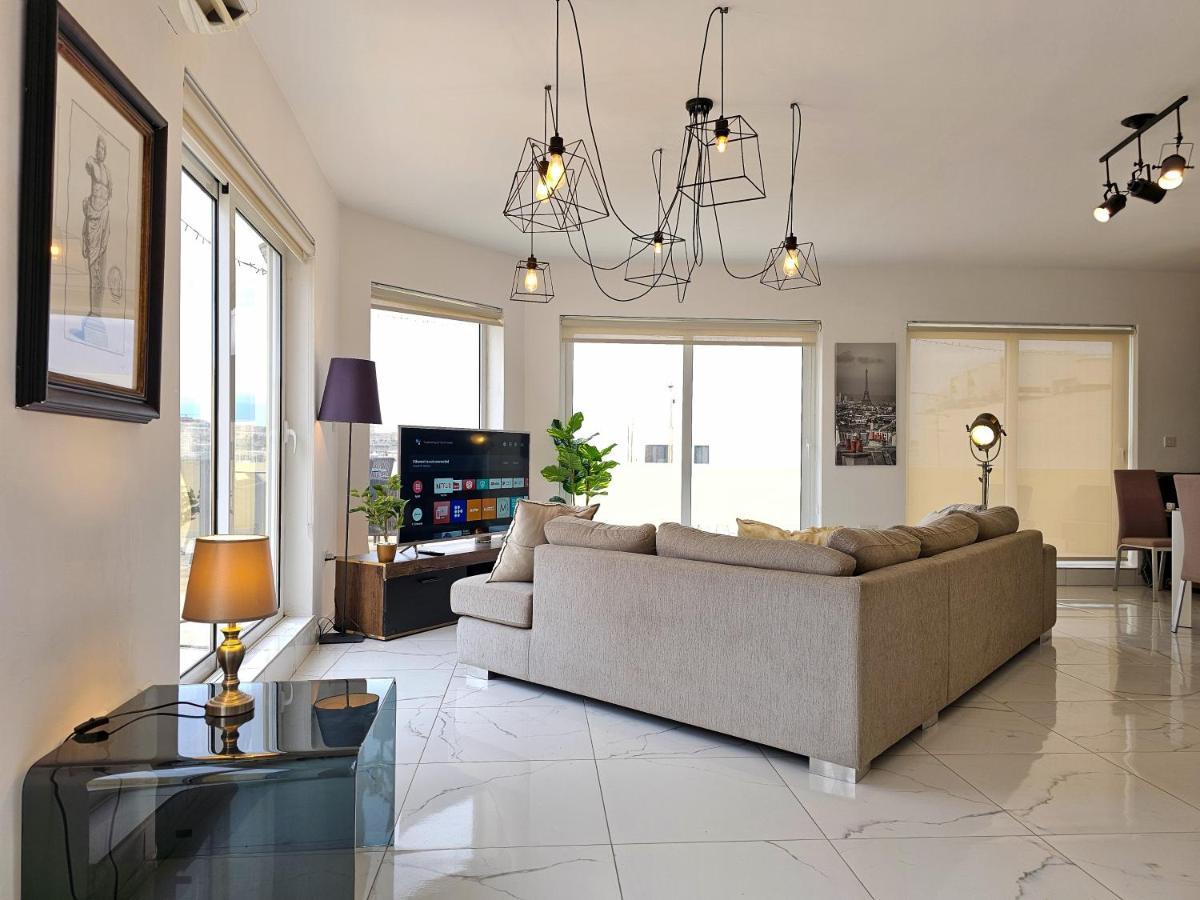 Mive Luxury Sea View Penthouse Leilighet Gzira Eksteriør bilde