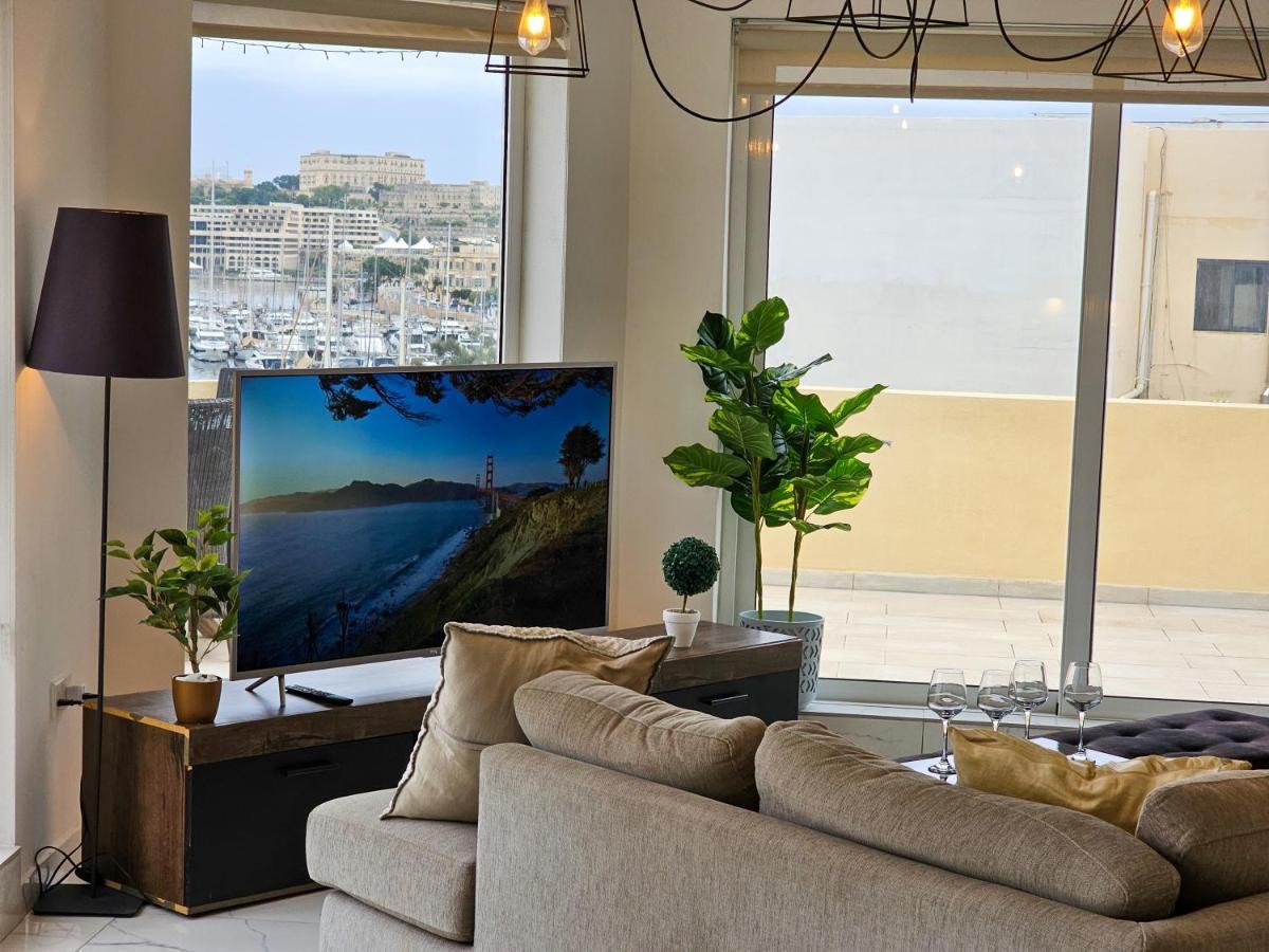 Mive Luxury Sea View Penthouse Leilighet Gzira Eksteriør bilde
