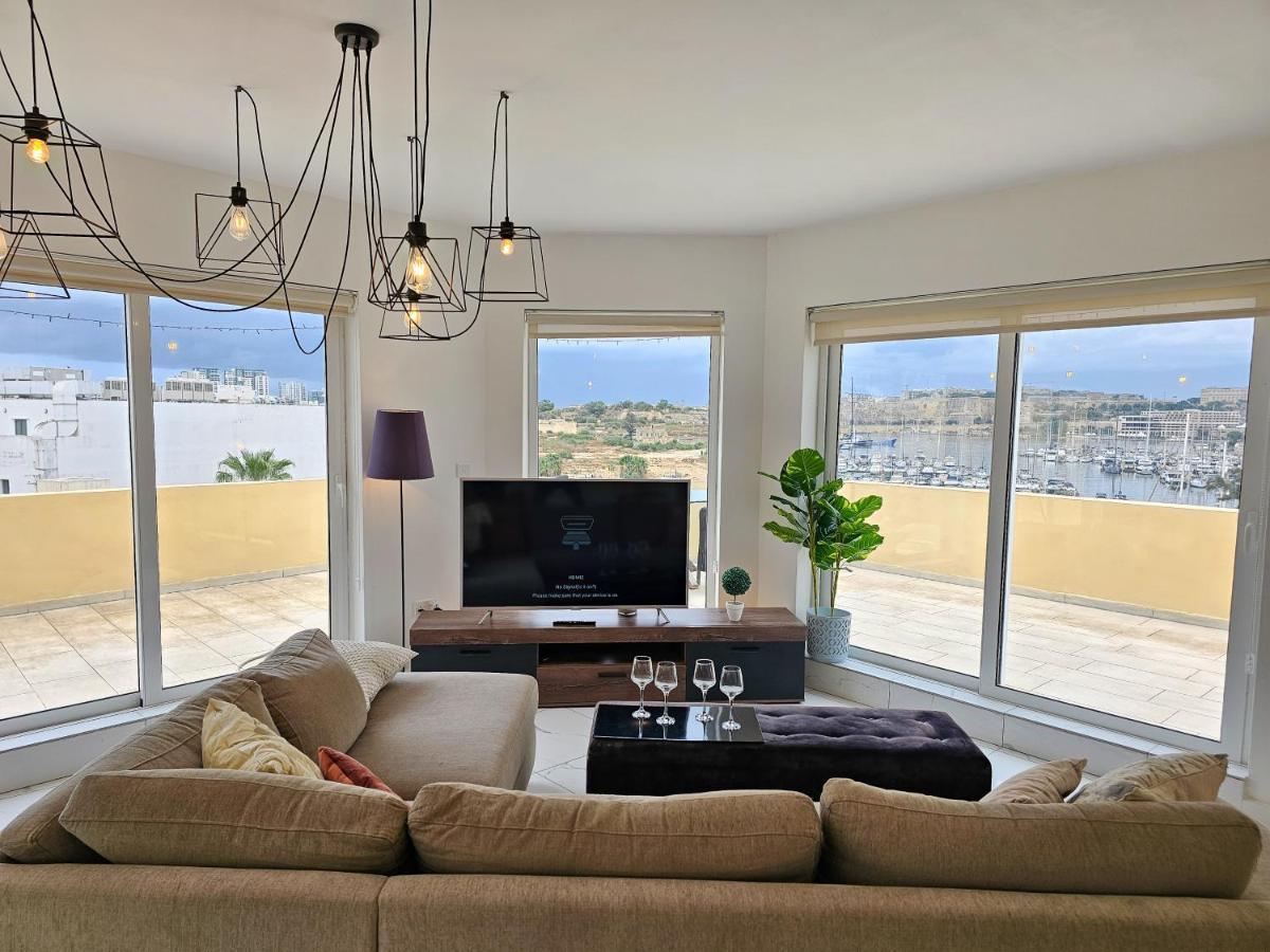 Mive Luxury Sea View Penthouse Leilighet Gzira Eksteriør bilde