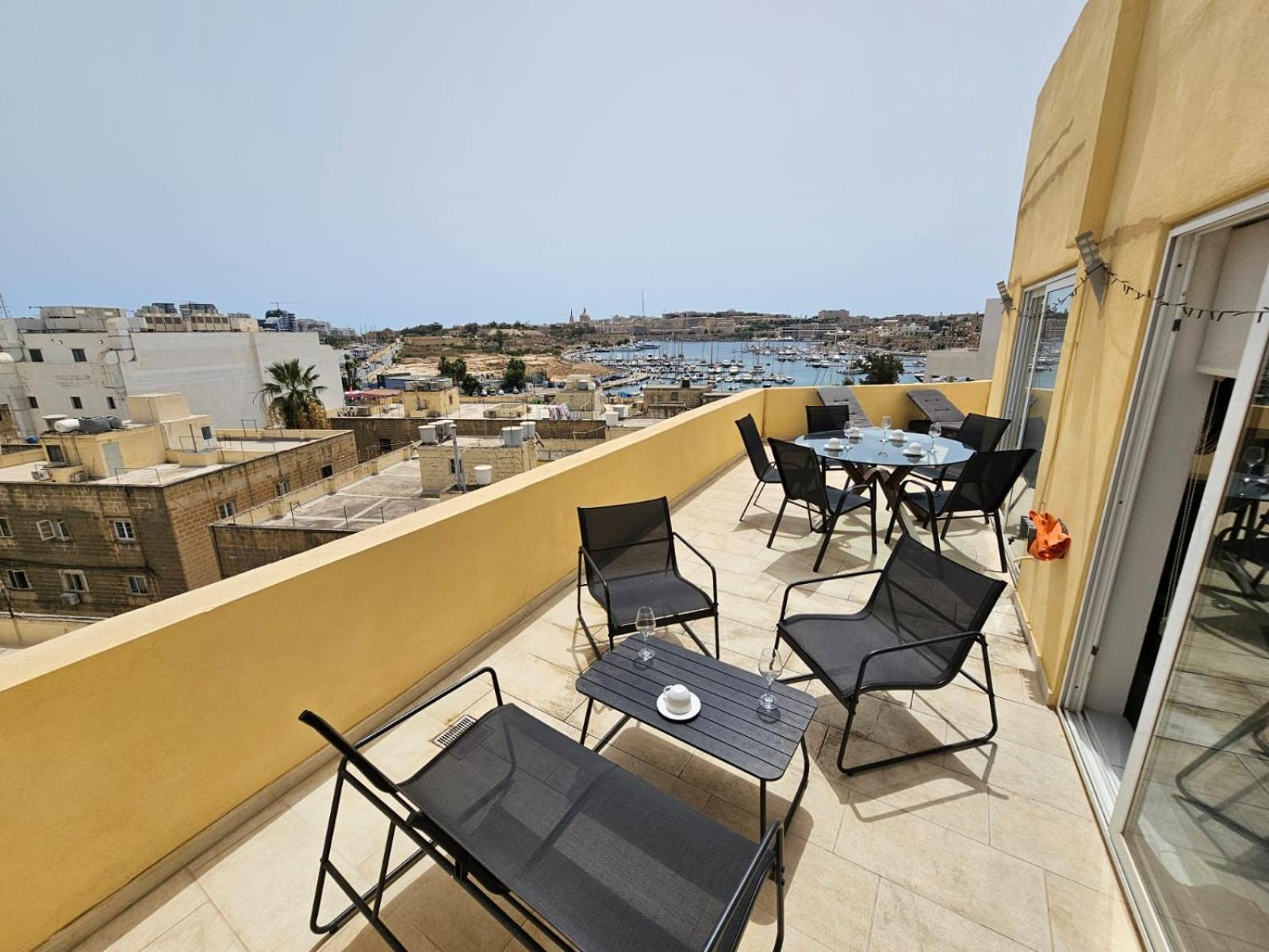 Mive Luxury Sea View Penthouse Leilighet Gzira Eksteriør bilde